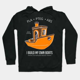 I build my own boats Hoodie